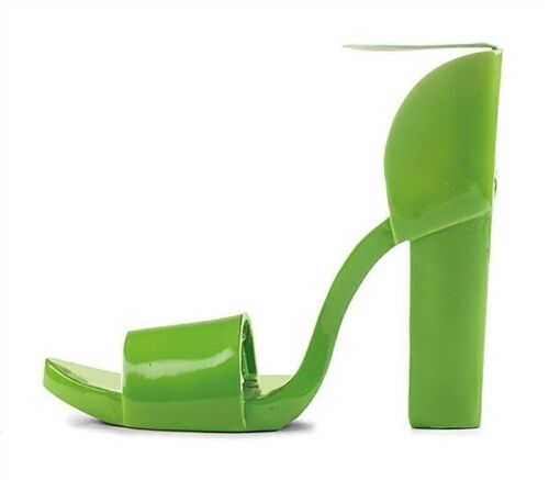 Garderobenhaken Sandalette grün 16 cm VE 2