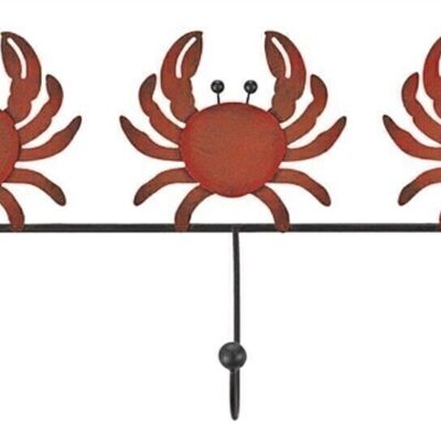 Hook strip with crabs 32x16 cm VE 6