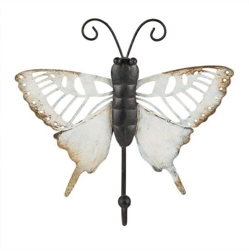 Schmetterling mit Haken 16 cm VE 4 zum dekorieren