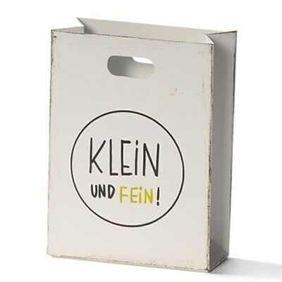 Täschchen "KLEIN UND FEIN" 9x12 cm VE 6