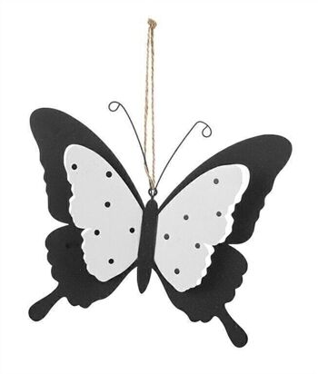 Pendentif papillon 15 cm UE 6