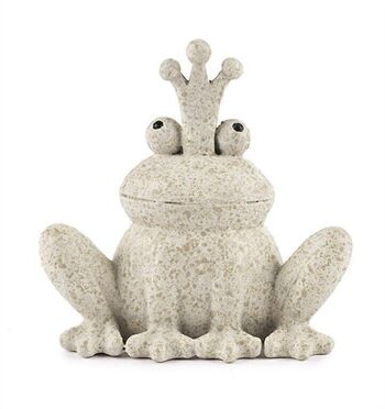 Grenouille 6 cm gris PU 12