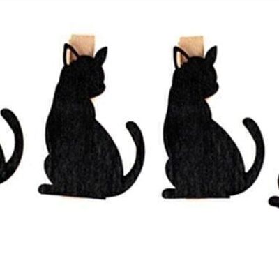 Tondeuse chat SET/6 noir 5 cm PU 24 SETS