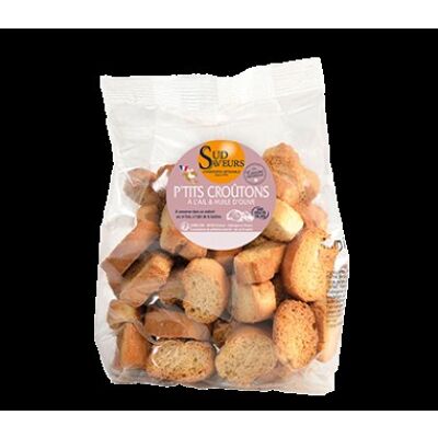 Petits croûtons à l'ail et huile d'olive 75g