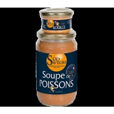 Fischsuppe mit Safran 780gr und Rouille 90gr