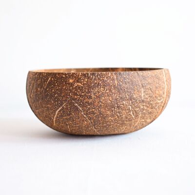 Medium Rough Coconut Bowl | Natural and resistant for stores