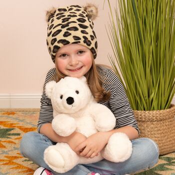 Ours polaire assis 35 cm - peluche - peluche 7