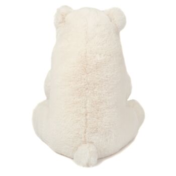 Ours polaire assis 35 cm - peluche - peluche 9