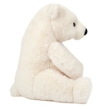 Ours polaire assis 35 cm - peluche - peluche 3