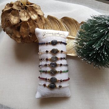 Pack cadeau Noël - Lot de bracelets Nayana et présentoir 2