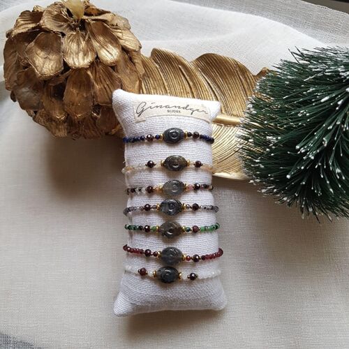 Pack cadeau Noël - Lot de bracelets Nayana et présentoir