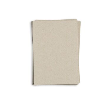 Carte de vœux A5 en papier d'herbe durable – Facile (20 pièces) 1
