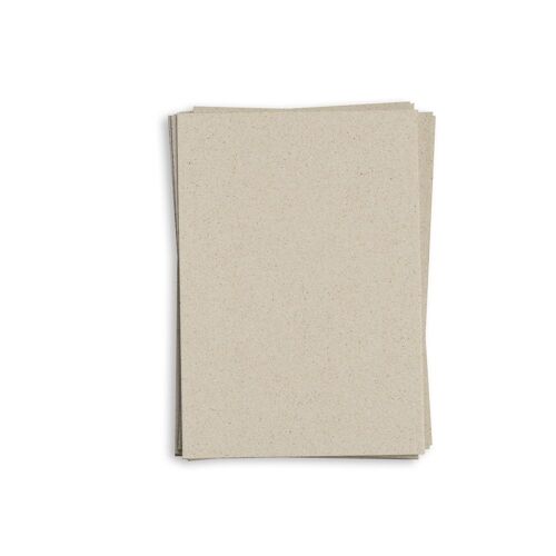 A3 Kopierpapier/Briefpapier/Naturpapier aus Graspapier – 300 g/m² (10 Blatt)
