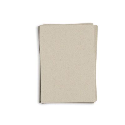 A4 copy paper/writing paper/natural paper made from grass paper – 300 g/m² (20 sheets)