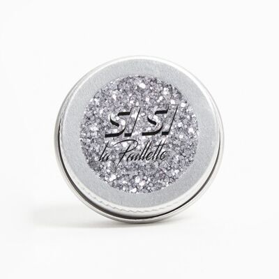 Standard argento glitterato