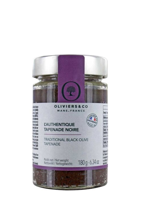 Tapenade olives noires 180g