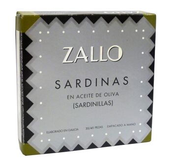 Sardines des estuaires galiciens à l'huile d'olive 266g 3