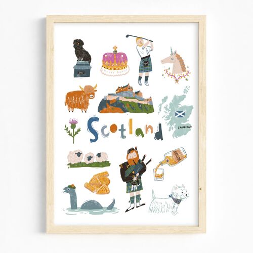 A3/ Travel Scotland art print