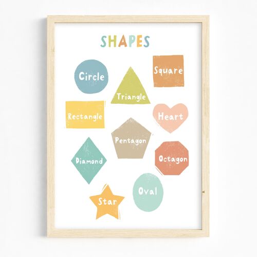A3/ Educational Poster- Shapes