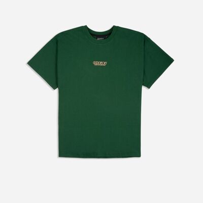 T-SHIRT OG LOGO OVERSIZE VERDE