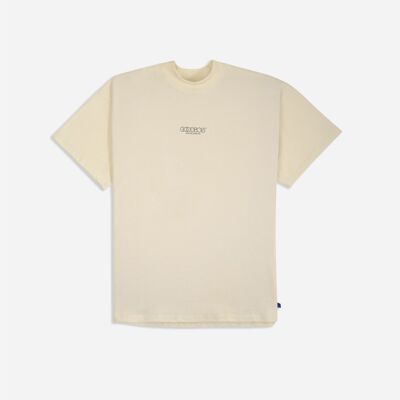 OG LOGO MOCKNECK T-SHIRT NATURE