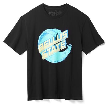 T-shirt unisexe en coton à motif Bellusstate Wave 1