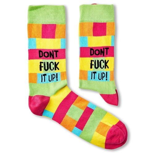 Unisex Don't Fuck It Up Socks