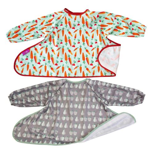 Coverall Bib for Kit Twin Pack – Apples & Pears / Carrots & Radishes