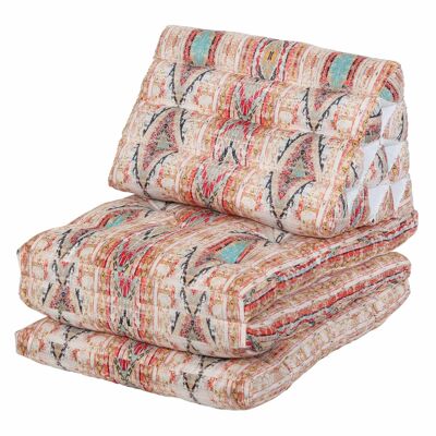 Tapis oriental triangulaire kilim beige