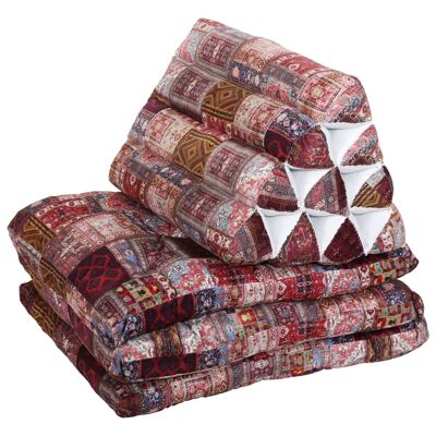 Tapis Oriental Triangle Kilim Rouge
