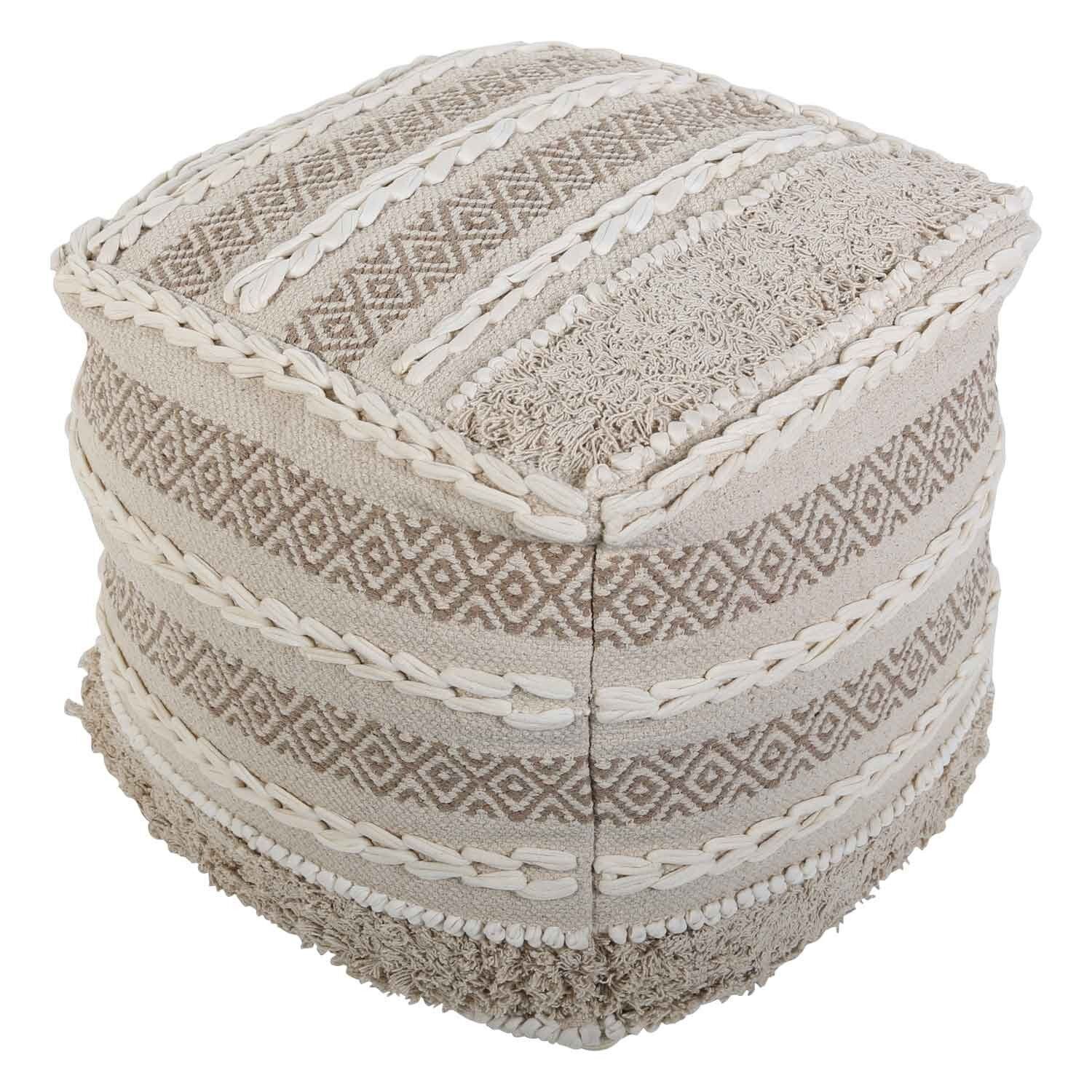 Cuscino seduta Cubo seduta Boho Pouf Zara