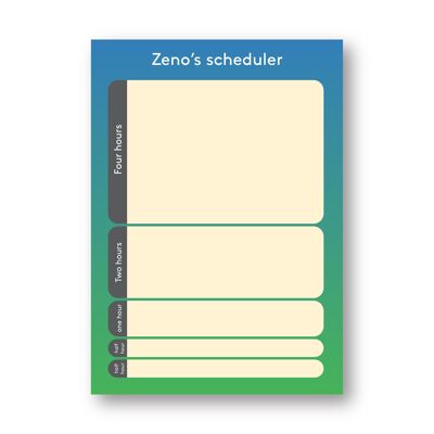 Zeno Tagesplaner-Notizbuch