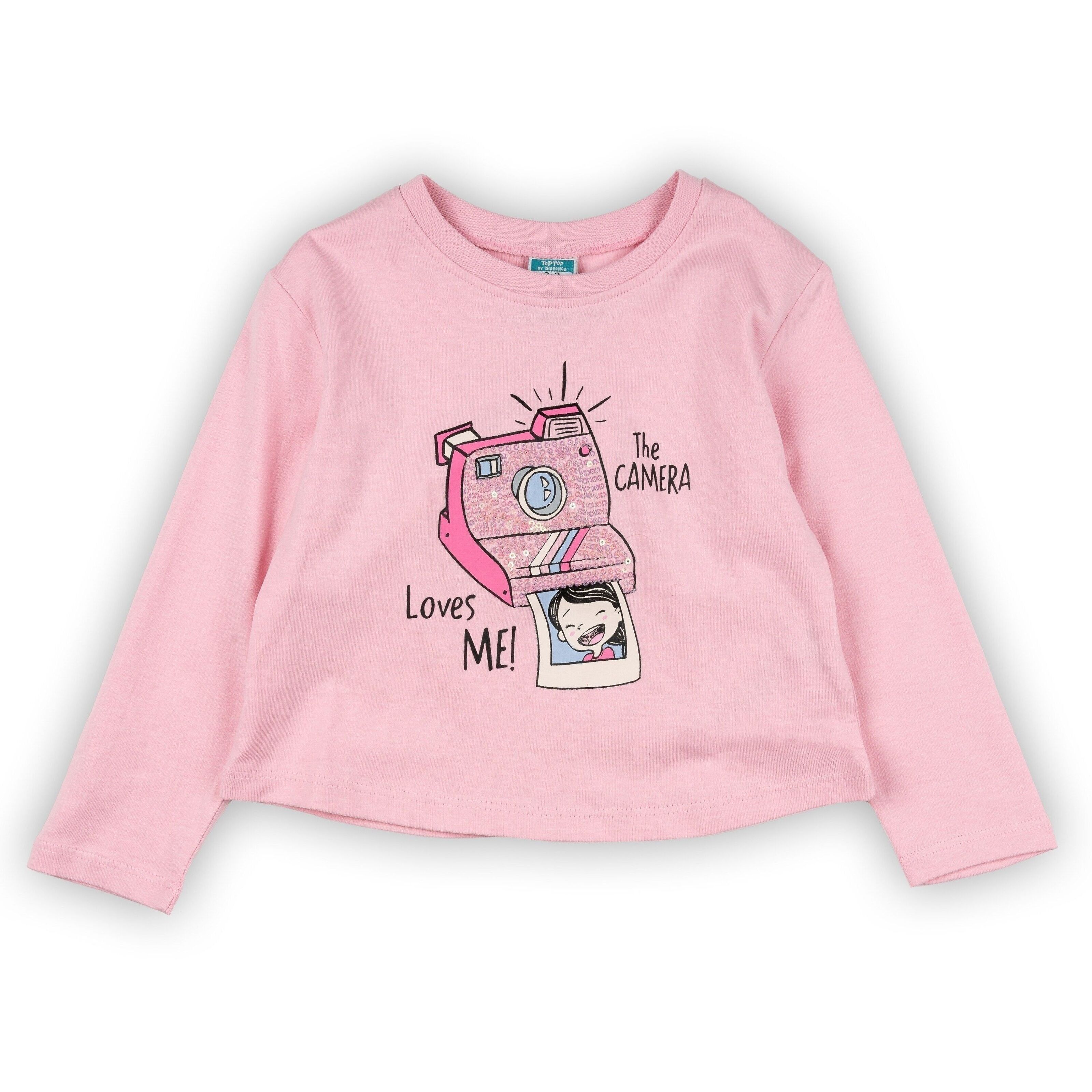 Camiseta de niña color rosa – Charanga