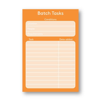Batch notepad