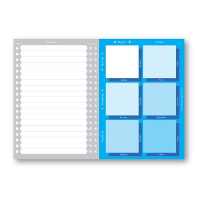 Task matrix list notepad