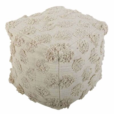 Boho seat cube pouf seat cushion