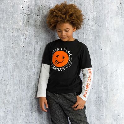 Boys long sleeve graphic t-shirts CATEEL