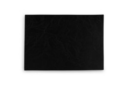 Placemat 43x30cm lederlook zwart vague Tabletop