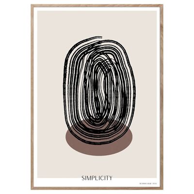Einfachheits-Poster