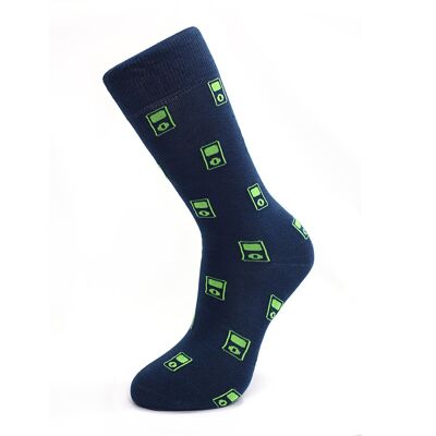 Green i-pod socks socks
