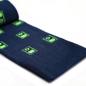 Chaussettes i-pod vertes chaussettes 2