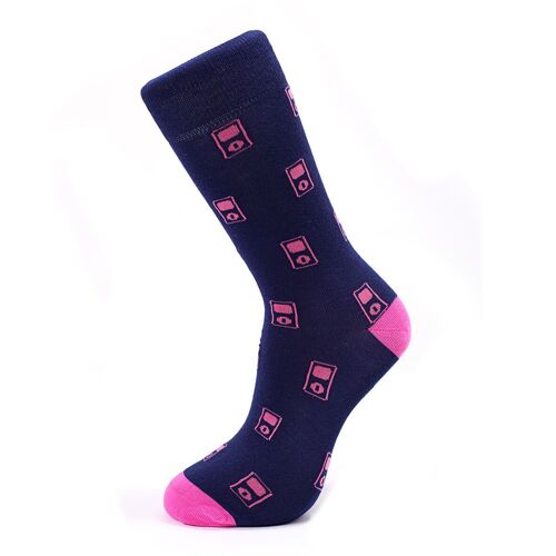 Pink i-pod socks socks