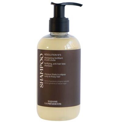 RESOLUTION N°5 - Shampoing Anti-chute Cheveux Frisés à Crépus