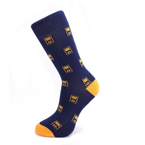 Yellow i-pod socks socks