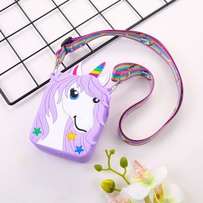 Unicorn Pop it Fidget It Toys Messenger Bag Push Bubble (SKU: FA041P)