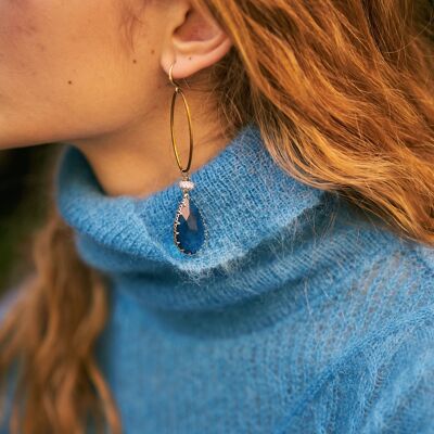 ION earrings (blue)- Sita Nevado