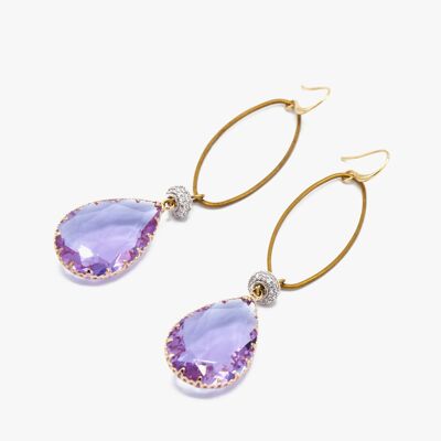 ION earrings (purple)- Sita Nevado