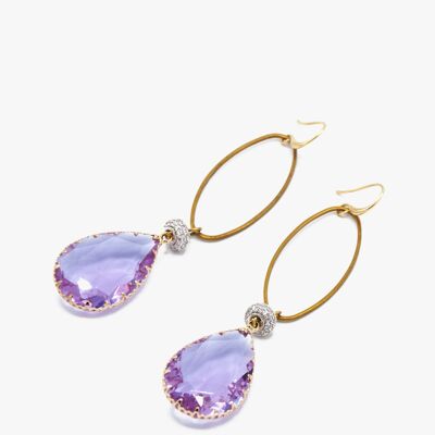 ION earrings (purple)- Sita Nevado