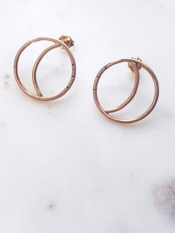 Boucles d'oreilles phase de lune 6