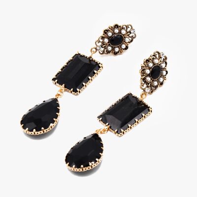 INYEN earrings (black)- Sita Nevado